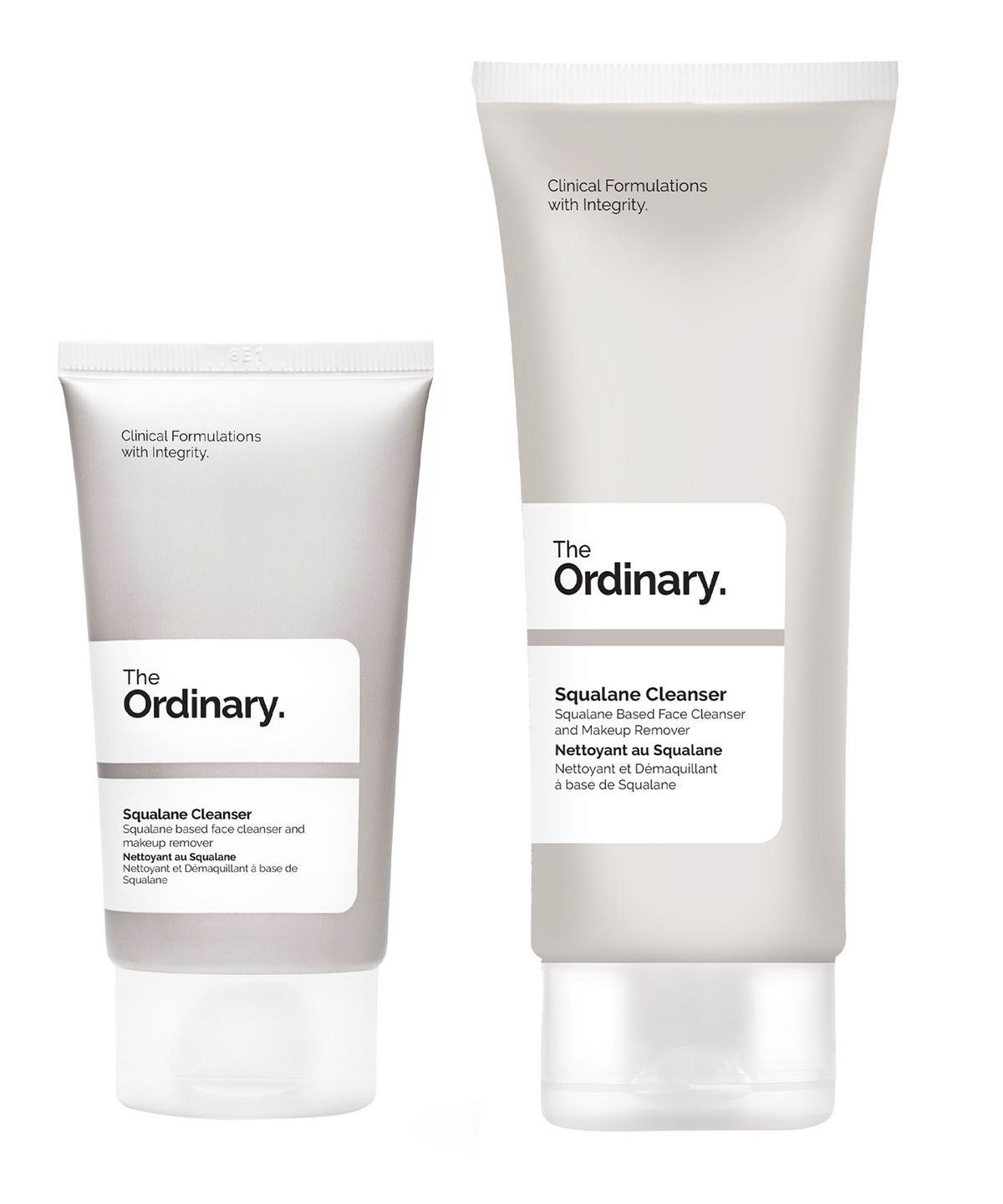 THE ORDINARY Squalane Cleanser Two of a Kind Set - 150ml ou 50ml - By Huda Casablanca Maroc
